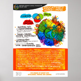 Educating with the World in Mind - PZ50 Poster