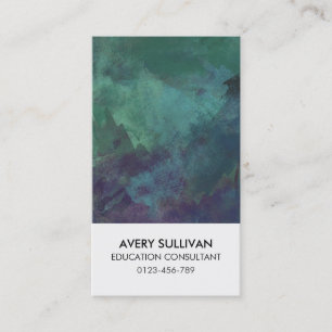 Education Consultant Services Business Card