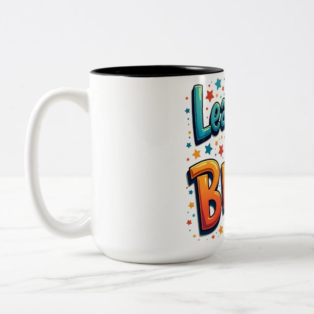 Education Fun - no1 Two-Tone Coffee Mug (Left)