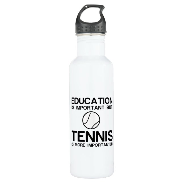 EDUCATION IMPORTANT TENNIS IMPORTANTER 710 ML WATER BOTTLE (Front)
