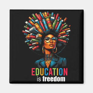 Education Is Dom Black Teacher Books Black History Magnet