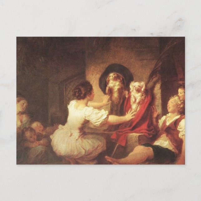 Education is Everything by Jean Honore Fragonard P Postcard (Front)
