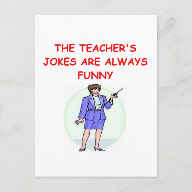 education joke postcard (Front)
