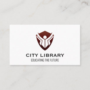 Education Logo Business Card