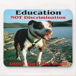 Education not Discrimination mousepad