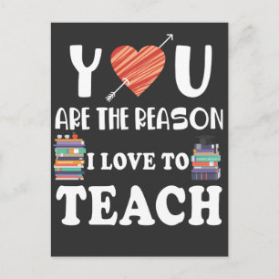 Education School Educator Teacher Appreciation Postcard