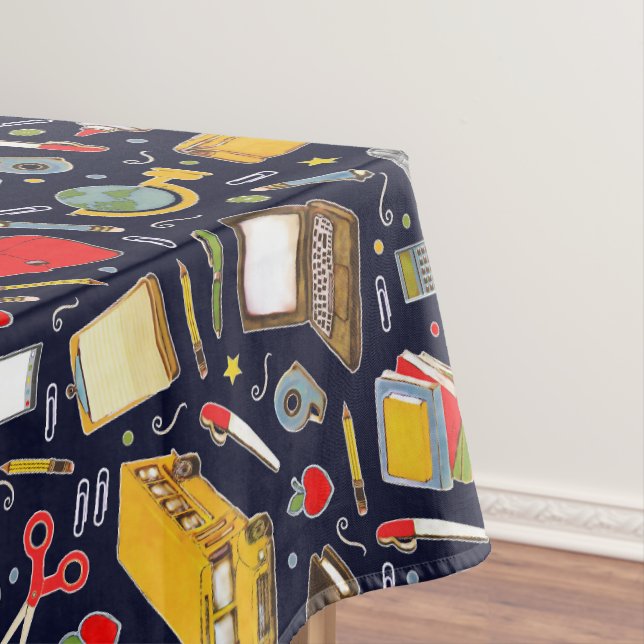 Education School Teacher Tablecloth (In Situ)