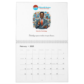 Education Technology Calendar - Inspiring Quotes