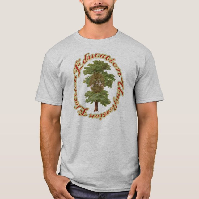 Education;unification;election T-Shirt (Front)