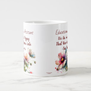 Educational Assistant Floral Design Specialty Mug