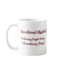 Educational Assistant Typography 