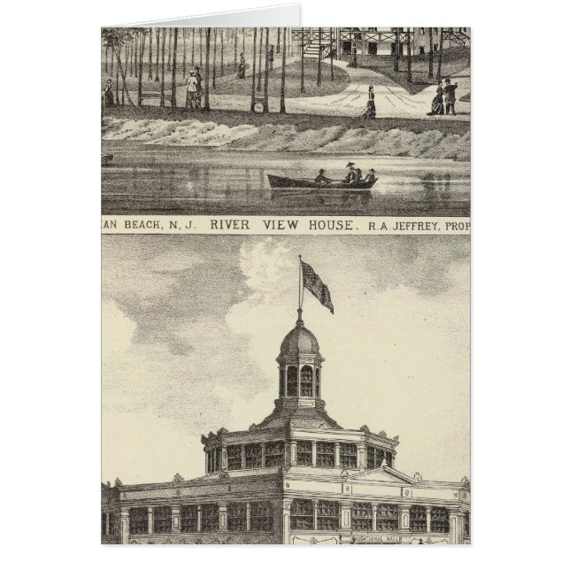 Educational Hall, Asbury Park and River View House (Front)