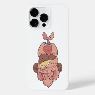 EDUCATIONAL ILLUSTRATION OF HUMAN ANATOMY iPhone 14 PRO MAX CASE