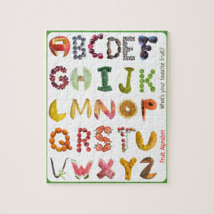 Educational Kids Alphabet  Jigsaw Puzzle