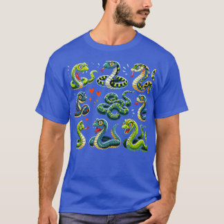 Educational Snake Types for Kids T-Shirt