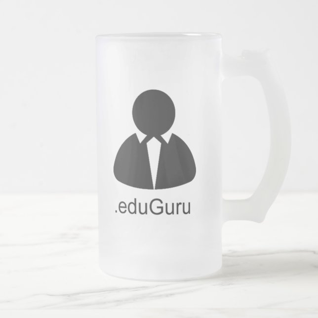 .eduGuru Beer Mug 16 oz (Right)