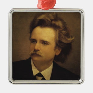 Edvard Hagerup Grieg Metal Tree Decoration