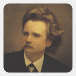 Edvard Hagerup Grieg Square Sticker