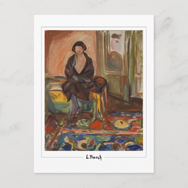 Edvard Munch #598-3 - Fine Art Postcard (Front)