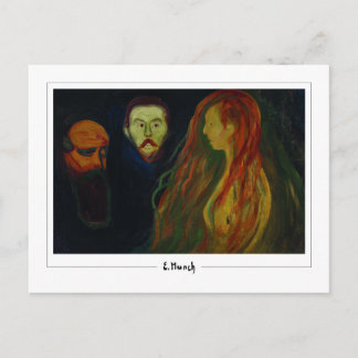 Edvard Munch #777-3 - Fine Art Postcard