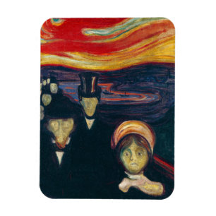 Edvard Munch - Anxiety Magnet