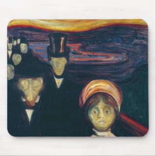 Edvard Munch - Anxiety Mouse Mat