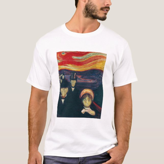 Edvard Munch - Anxiety T-Shirt (Front)