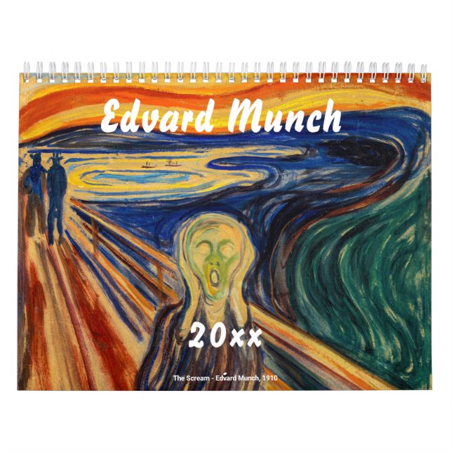 Edvard Munch Calendar (Cover)