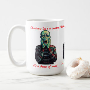 Edvard Munch Christmas Isnt A Season Coffee Mug