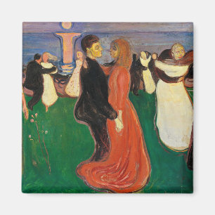 Edvard Munch - Dance Of Life Magnet