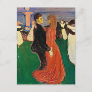 Edvard Munch - Dance Of Life Postcard
