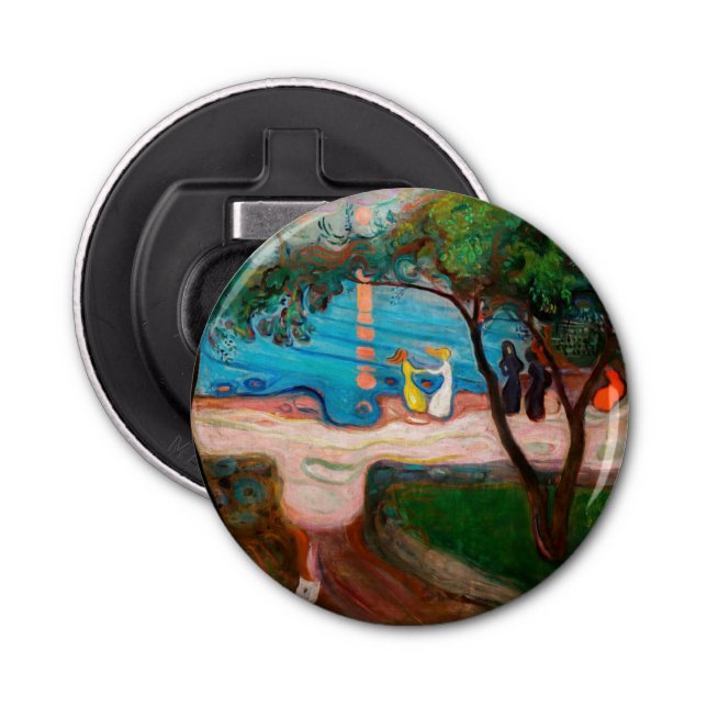 Edvard Munch - Dance on the Beach Bottle Opener (Front)