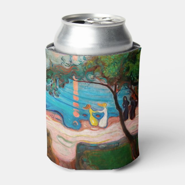 Edvard Munch - Dance on the Beach Can Cooler (Can Front)