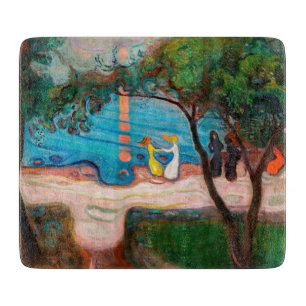 Edvard Munch - Dance on the Beach Cutting Board