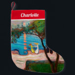 Edvard Munch - Dance on the Beach Small Christmas Stocking<br><div class="desc">Dance on the Beach - Edvard Munch,  1900</div>