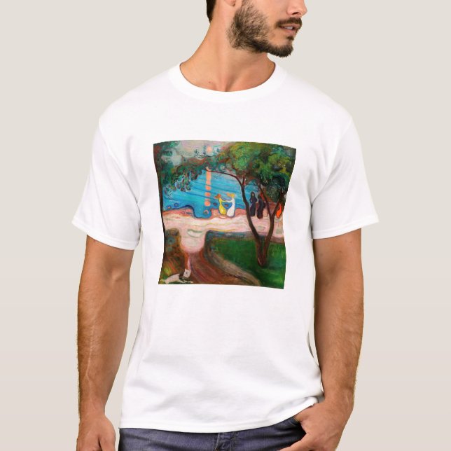 Edvard Munch - Dance on the Beach T-Shirt (Front)
