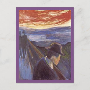 Edvard Munch, Despair Postcard