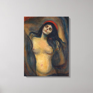Edvard Munch - Madonna Canvas Print
