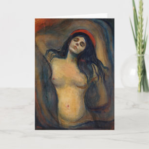 Edvard Munch - Madonna Card