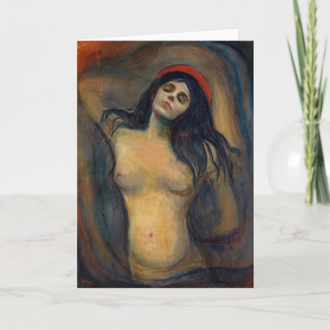 Edvard Munch - Madonna Card (Front)