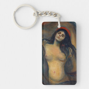 Edvard Munch - Madonna Key Ring