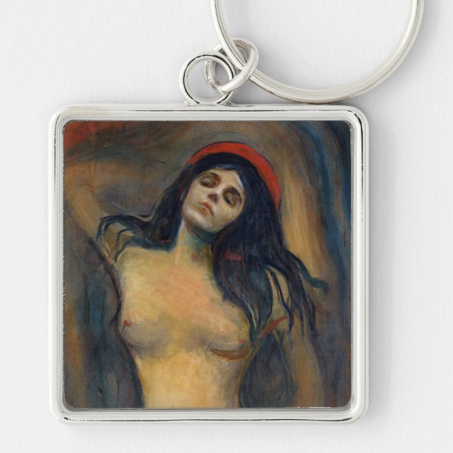 Edvard Munch - Madonna Key Ring (Front)