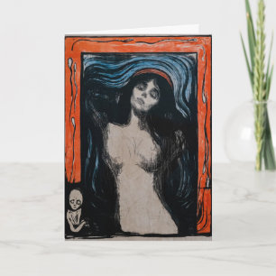 Edvard Munch - Madonna Lithography Card