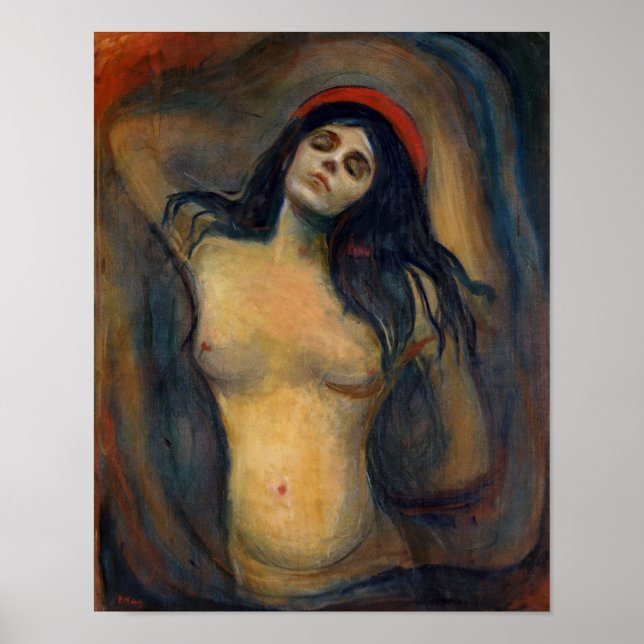 Edvard Munch - Madonna Poster (Front)