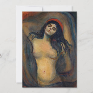 Edvard Munch - Madonna Thank You Card