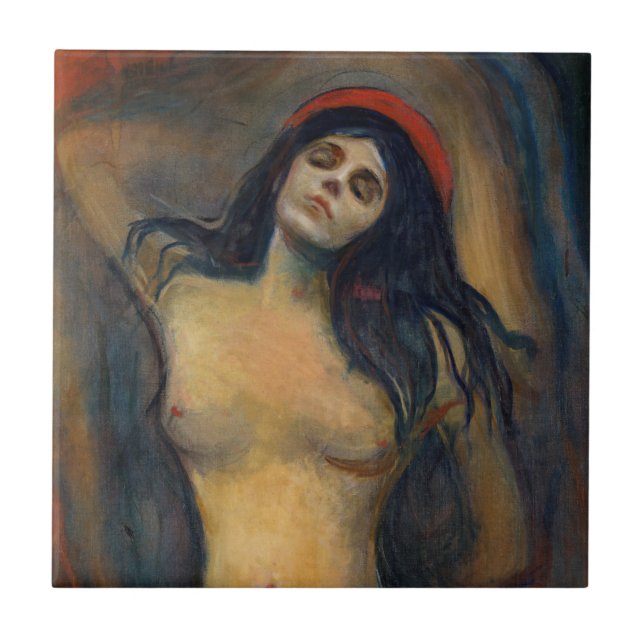 Edvard Munch - Madonna Tile (Front)