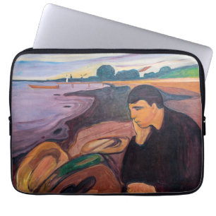 Edvard Munch - Melancholy 1894 Laptop Sleeve