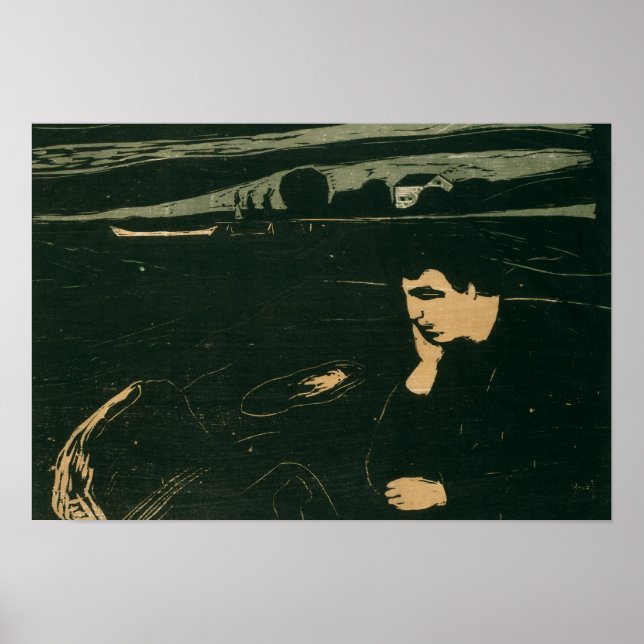 Edvard Munch - Melancholy III Poster (Front)