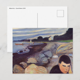 Edvard Munch - Melancholy Postcard