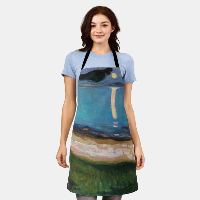 Edvard Munch - Moonlight Apron (Worn)